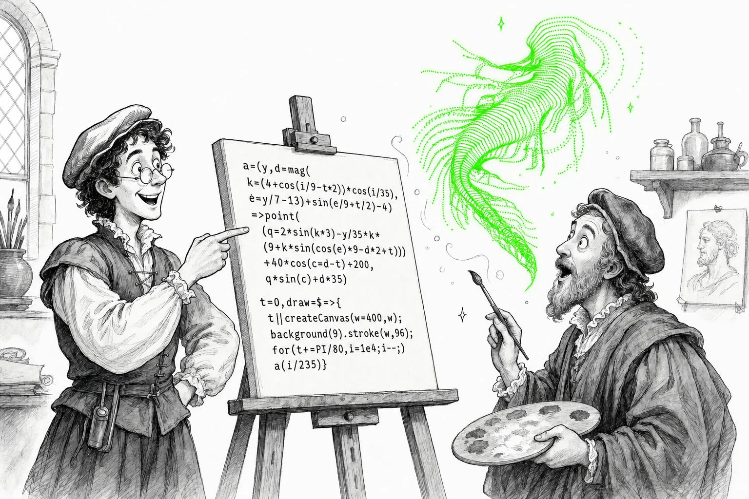 p5.js: Kunst mit JavaScript