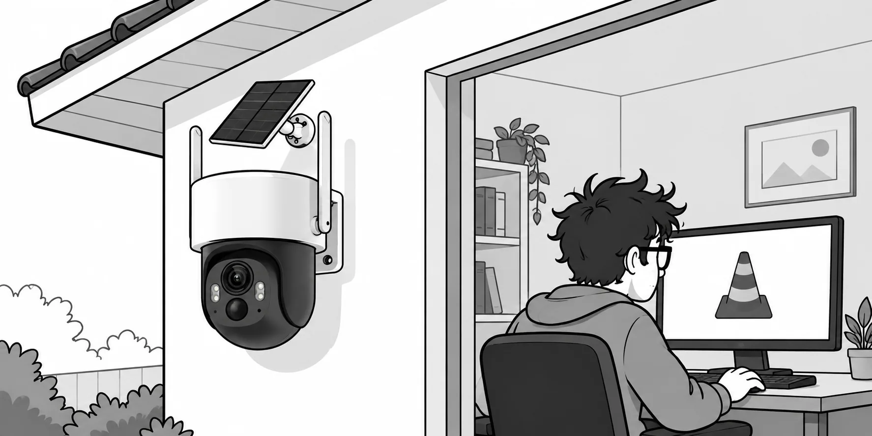 How to open and share .h264 videos from an Easytao camera
