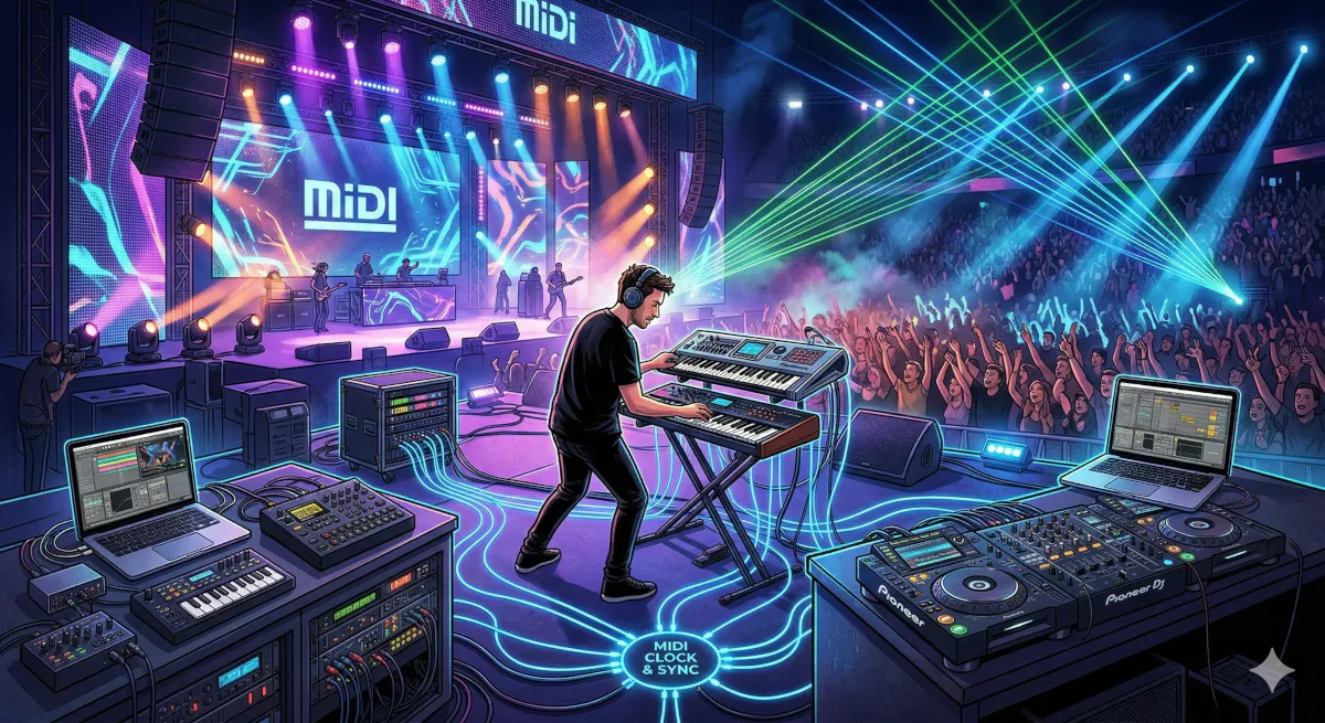 MIDI: Interfaz Musical para Instrumentos Digitales